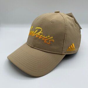 Arizona State Sun Devils NCAA Beige Adidas Strapback Hat New